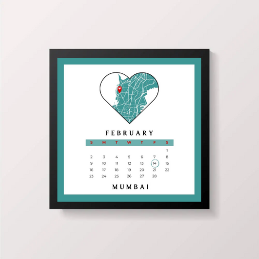 Calendar Memory Map with Special Date