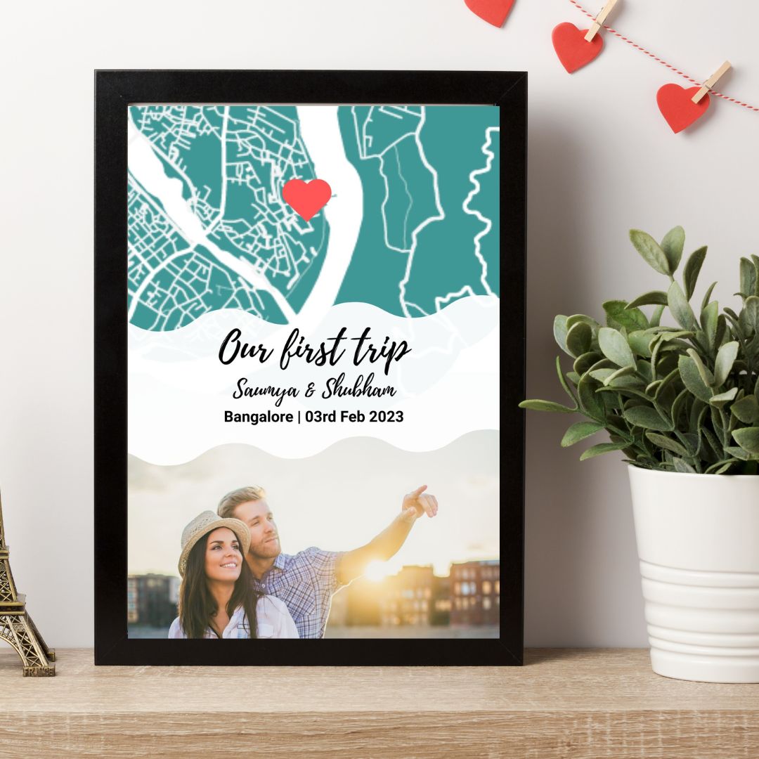 Best Memory Map Gift Frame