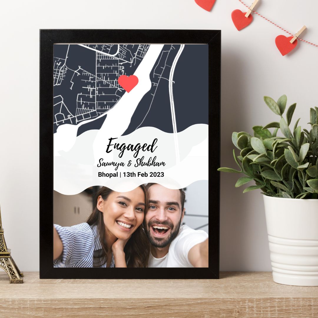 Best Memory Map Gift Frame