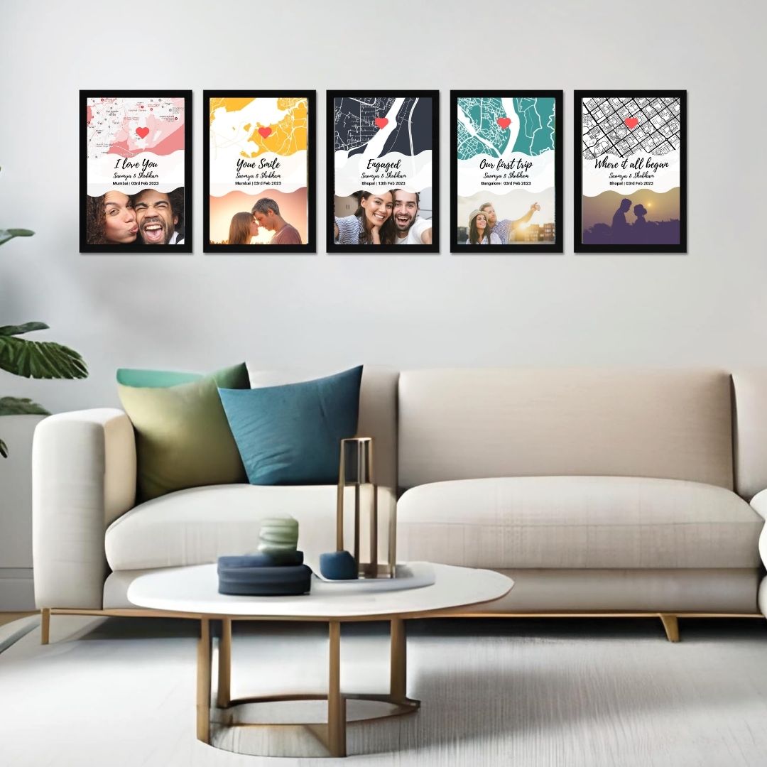Best Memory Map Gift Frame