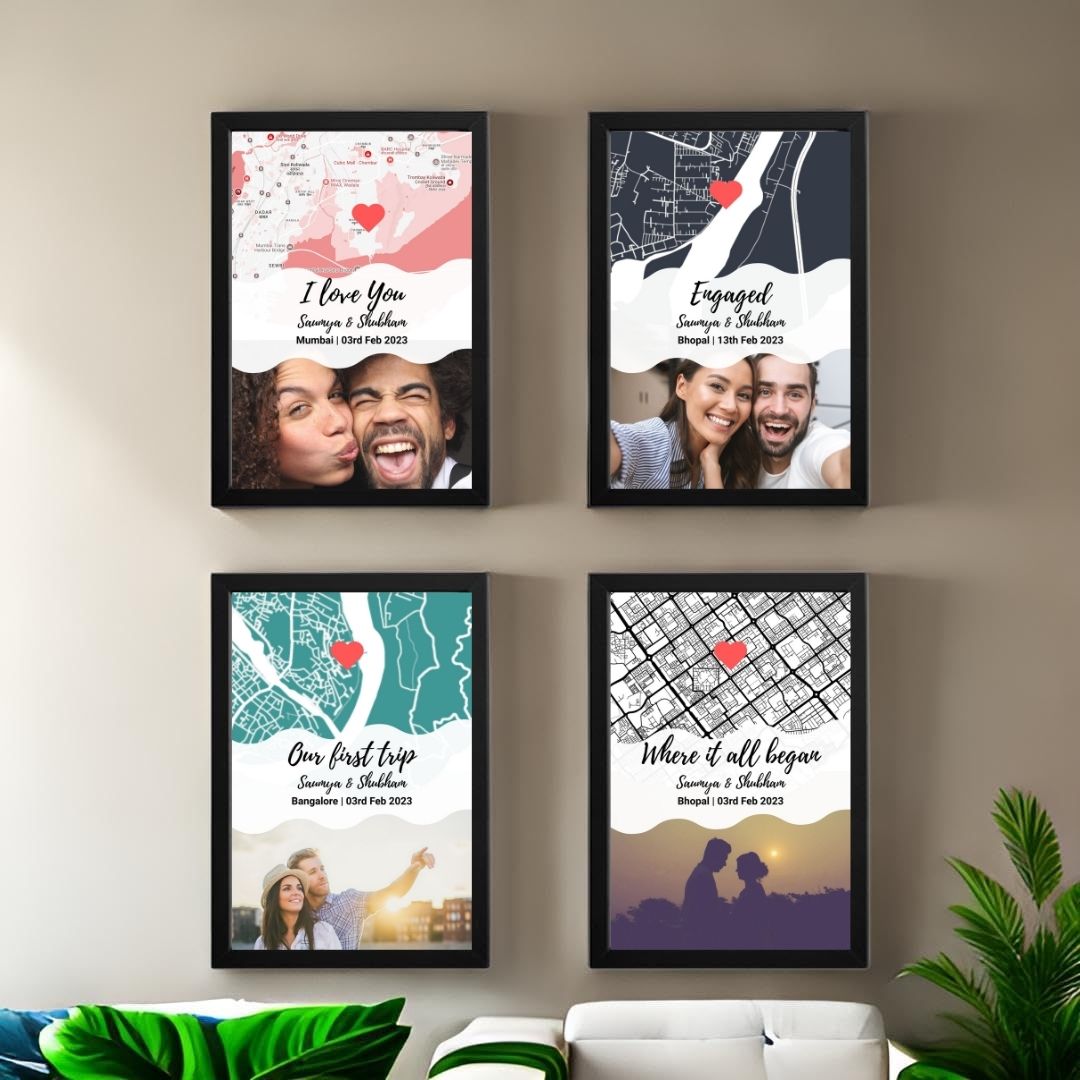 Best Memory Map Gift Frame