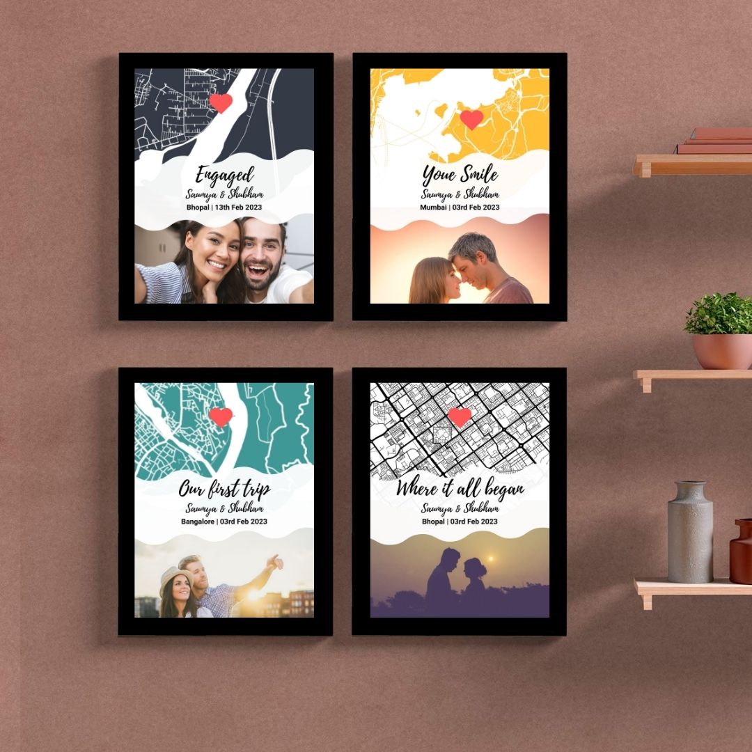 Best Memory Map Gift Frame