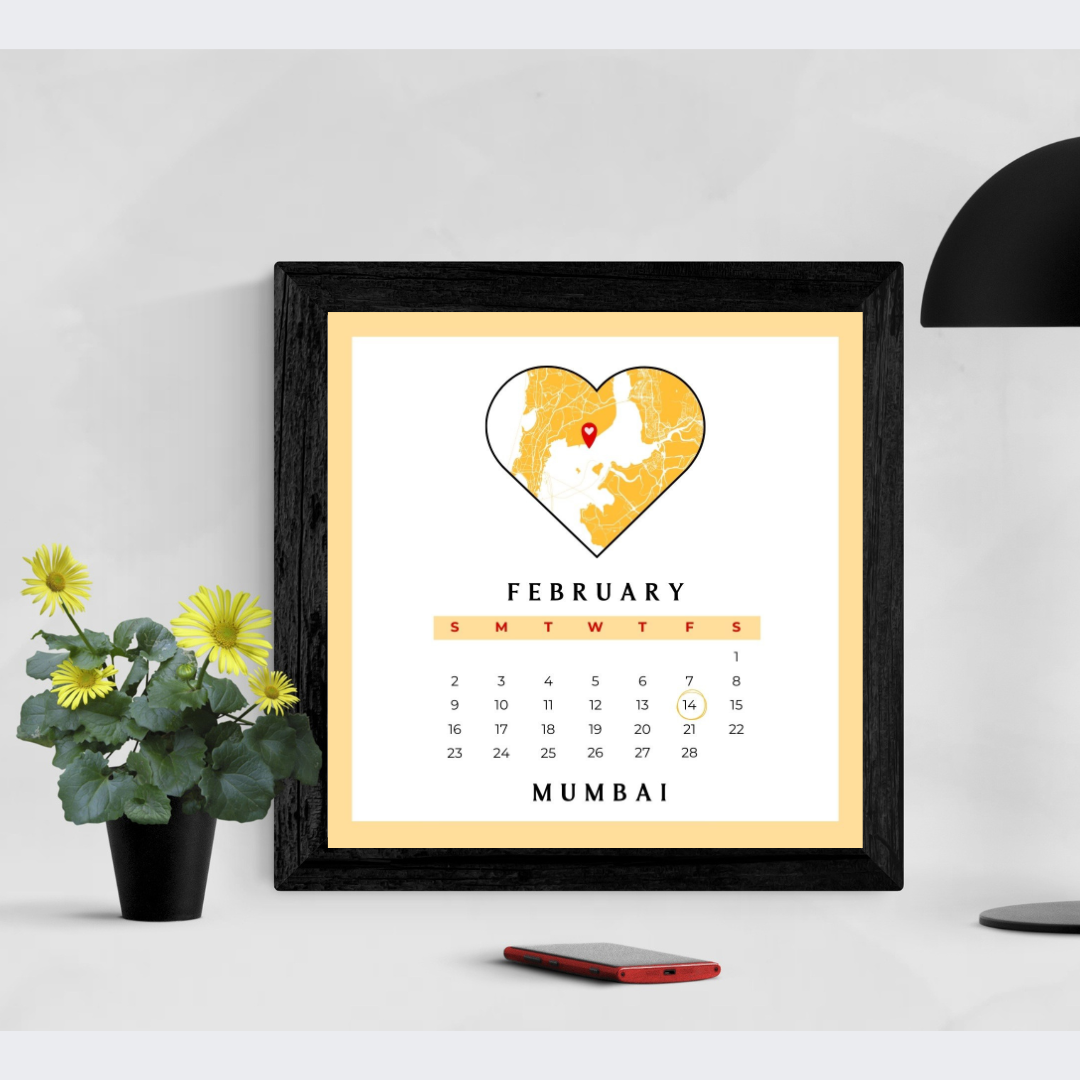 Calendar Memory Map with Special Date