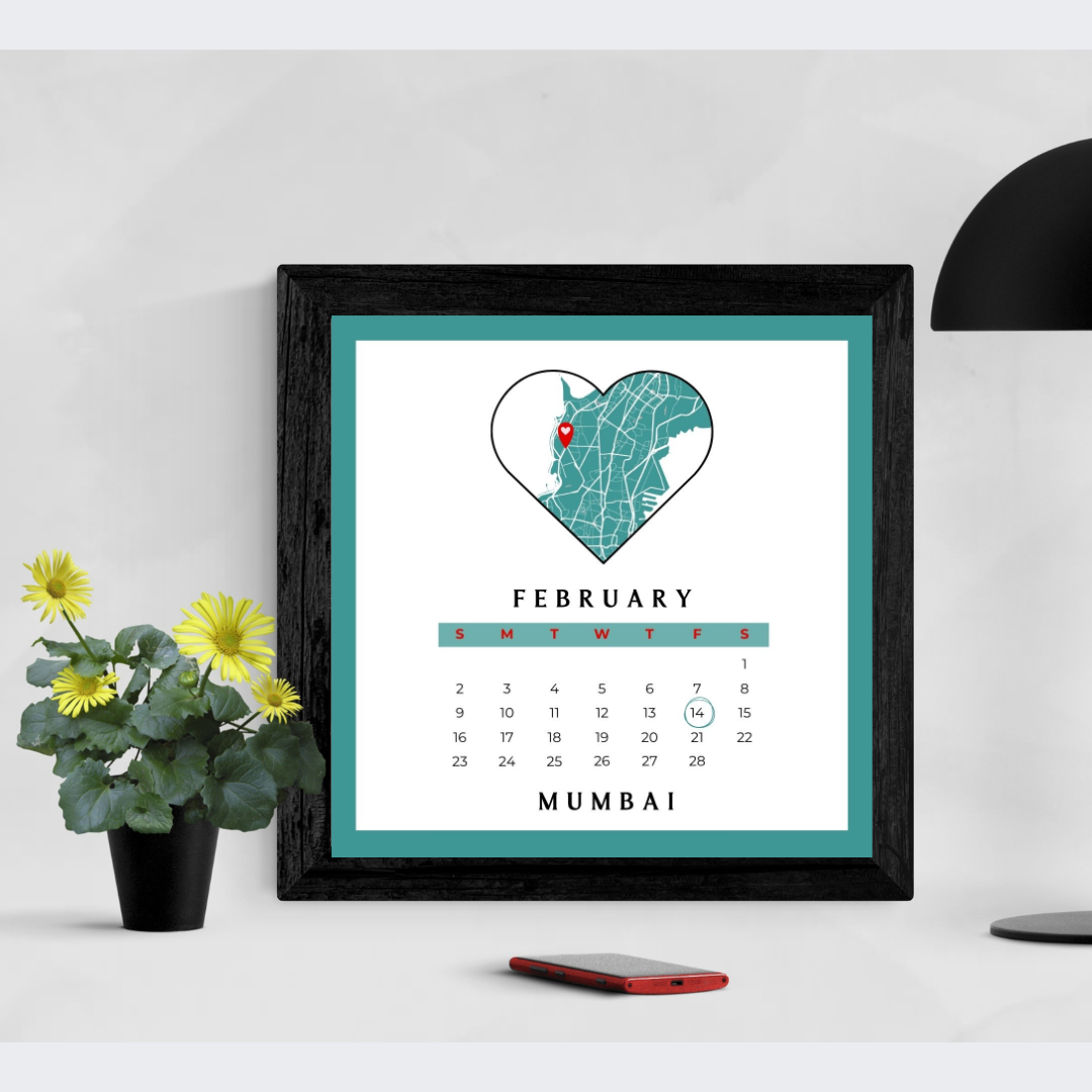 Calendar Memory Map with Special Date