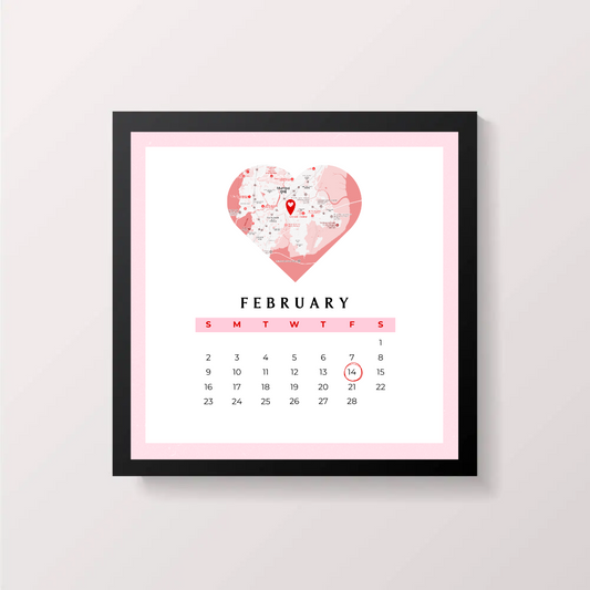 Calendar Memory Map with Special Date