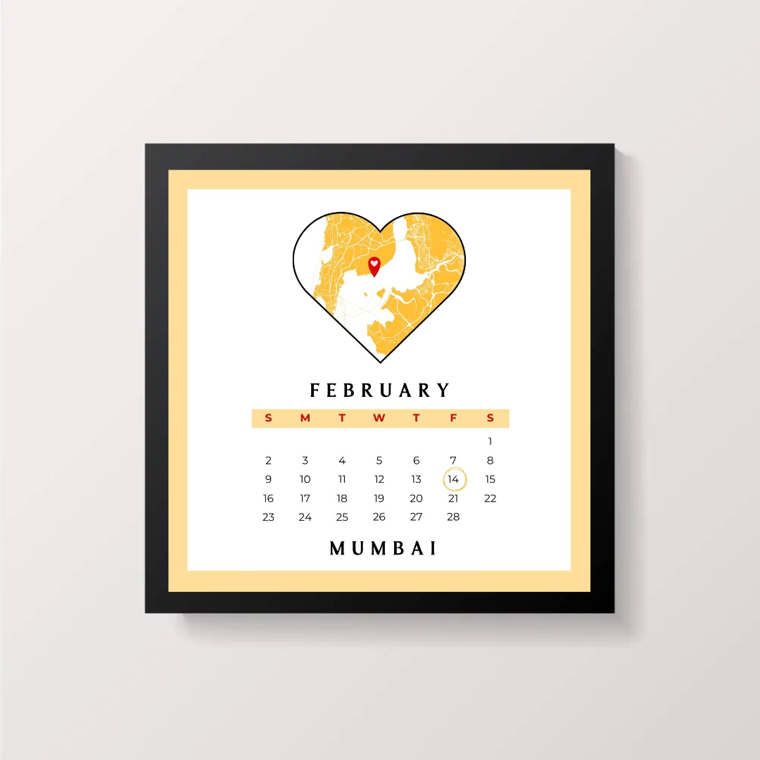 Calendar Memory Map with Special Date